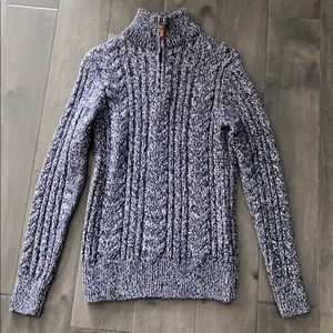 Superdry 3/4 zip up sweater